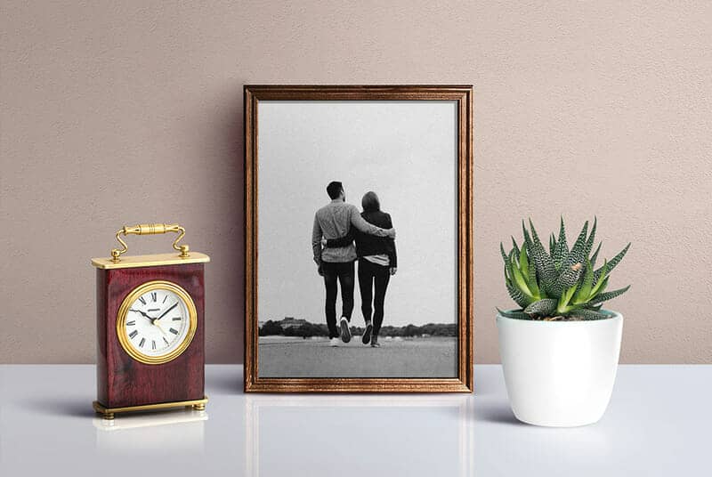 Beautiful Picture Frame Mockup PSD
