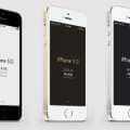 Scalable iPhone 5S Vector Mockup