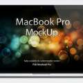 3 Realistic MacBook Pro Retina Psd Mockup