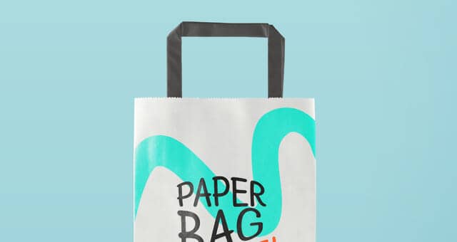 New Paper Bag Mockup