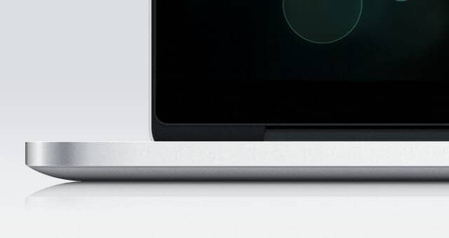 3 Realistic MacBook Pro Retina Psd Mockup