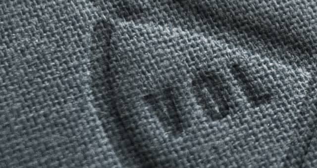 Textile Linen Logo Mockup