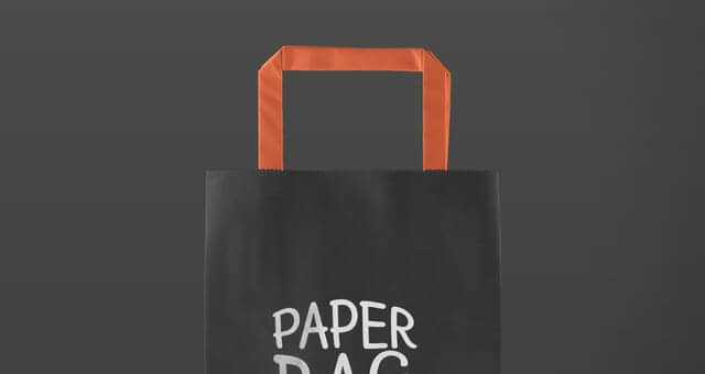 New Paper Bag Mockup