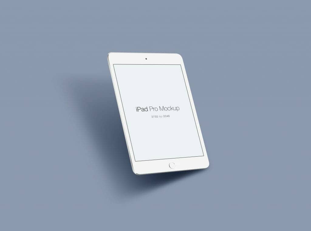 Simple iPad Pro Mockup