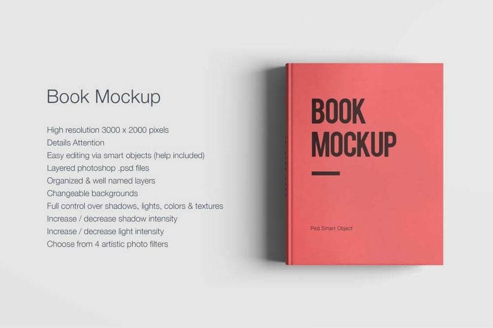 8 Simple Textbook Mockups