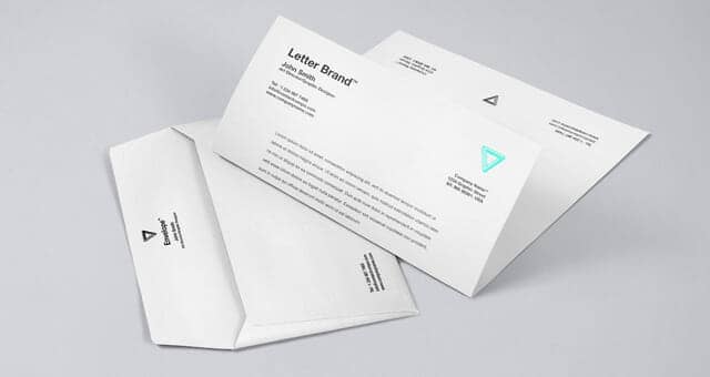 Envelope Letter Branding Mockup