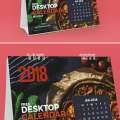 Desktop Table Calendar Mockup
