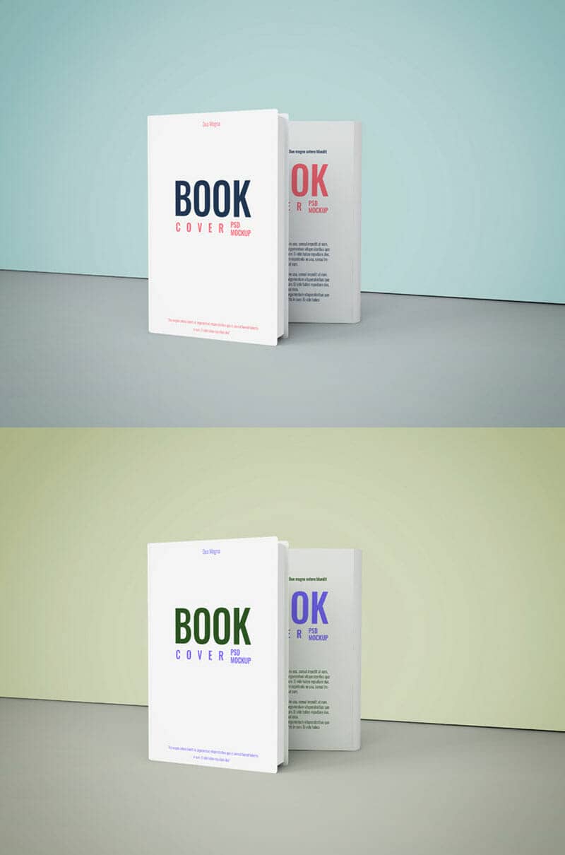Book Cover Mockup To Showcase Book Cover Designs