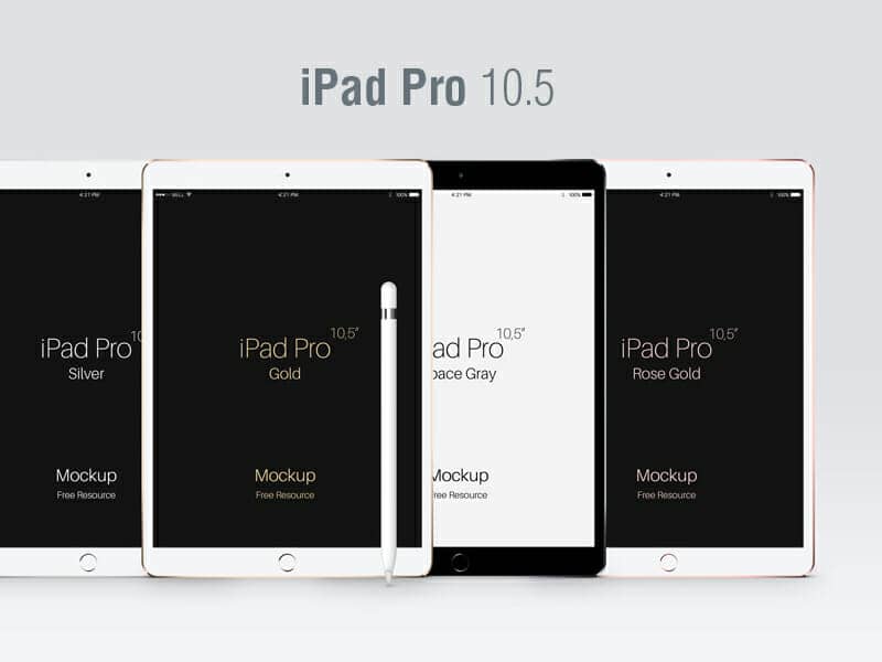 iPad Pro 10.5 Mockup