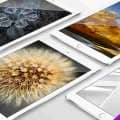 4 White Apple iPad Mockup