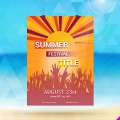 Vibrant Summer Festival Flyer