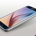 Blue Samsung Galaxy S6 Mockup