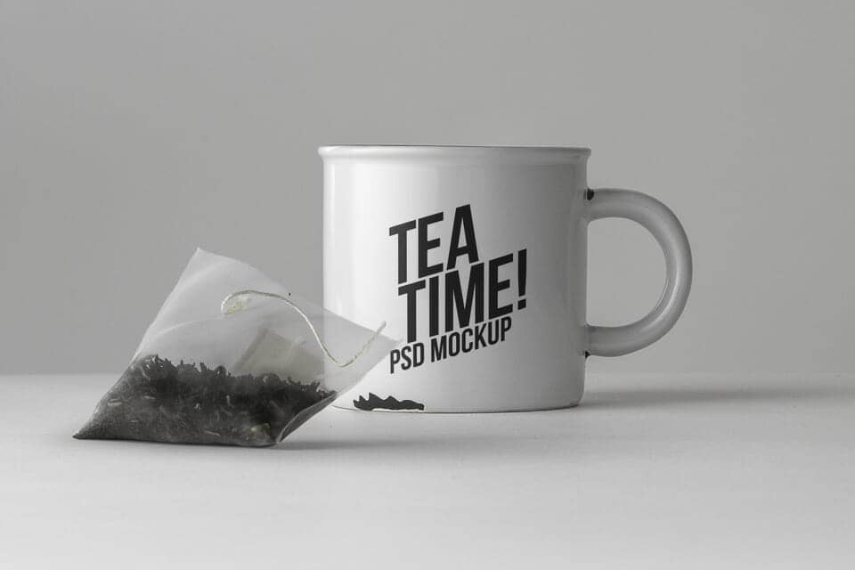 New Tea Mug Mockup