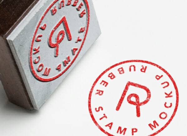 New Rubber Stamp Mockup
