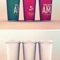 Creative Paper Cup Design Mockup