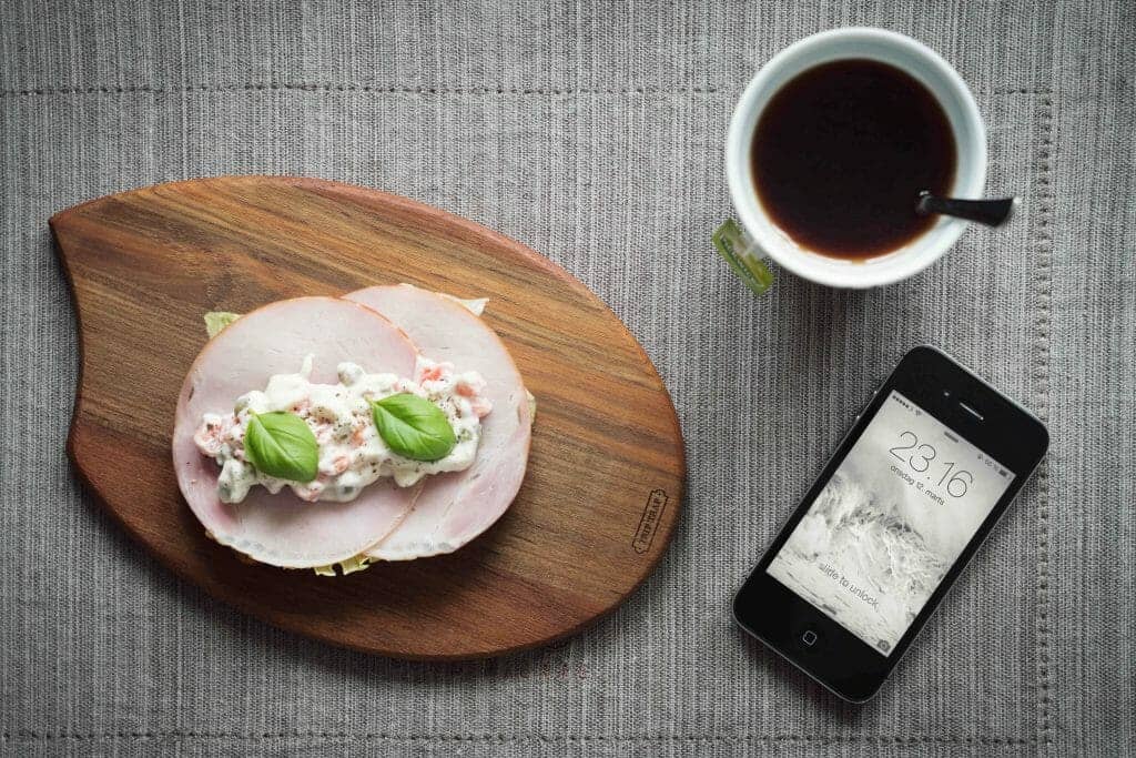 Food Themed iPhone Photography Mockup